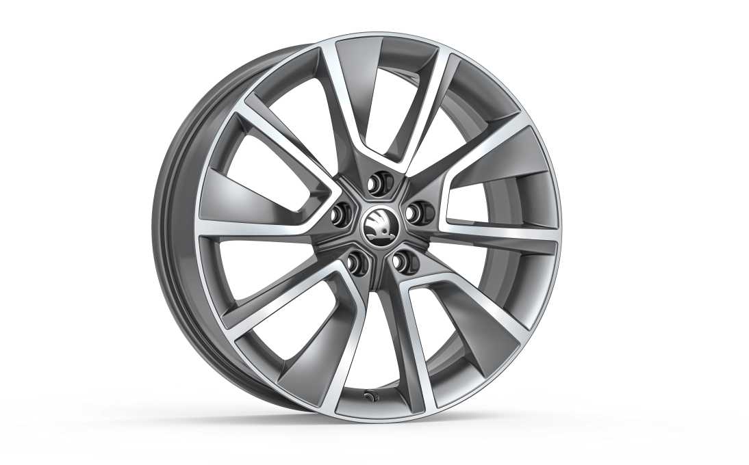 Kolo z lehké slitiny BRAGA 19" pro KODIAQ